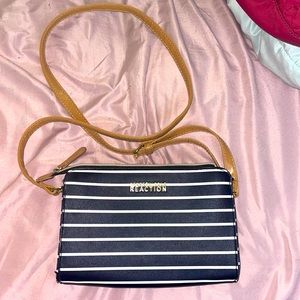 Kenneth Cole reaction striped purse.